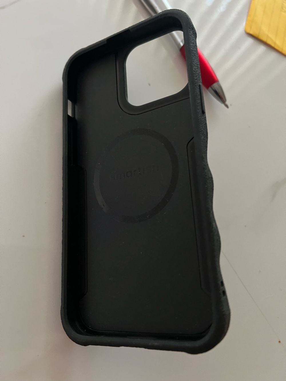 iPhone 13 Pro Max Galaxy Case w/ PopSocket Grip Smartish Space Design - Picture 3 of 5